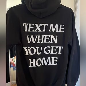 Lonely Ghost Text Me When You Get Home Hoodie
